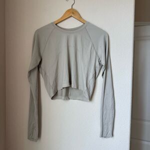 Lululemon Long Sleeve Swiftly Tech Cropped Size 12